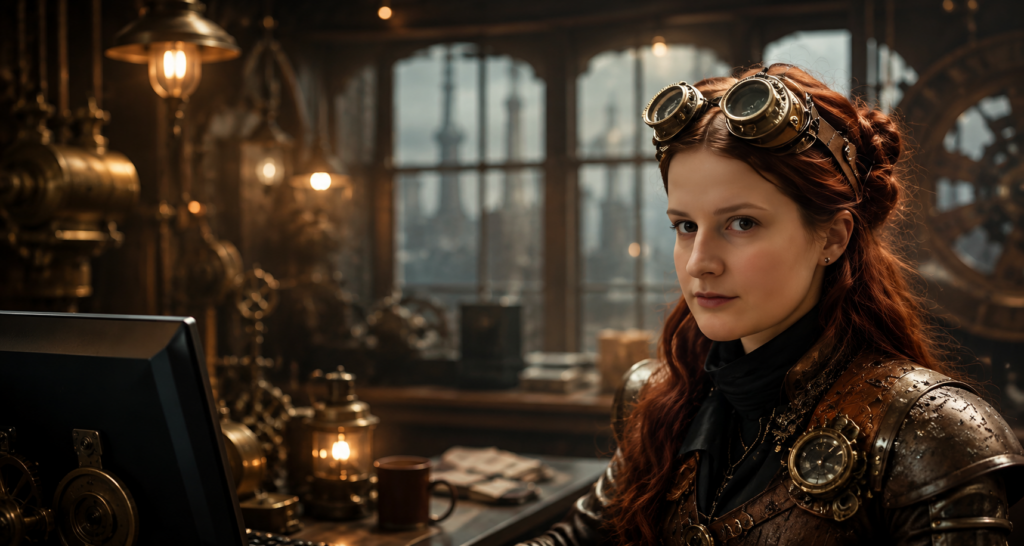 Steampunk image of me