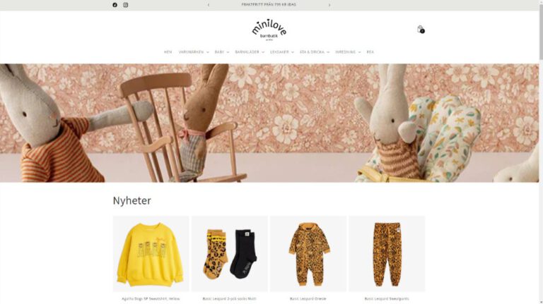 image of minilove site